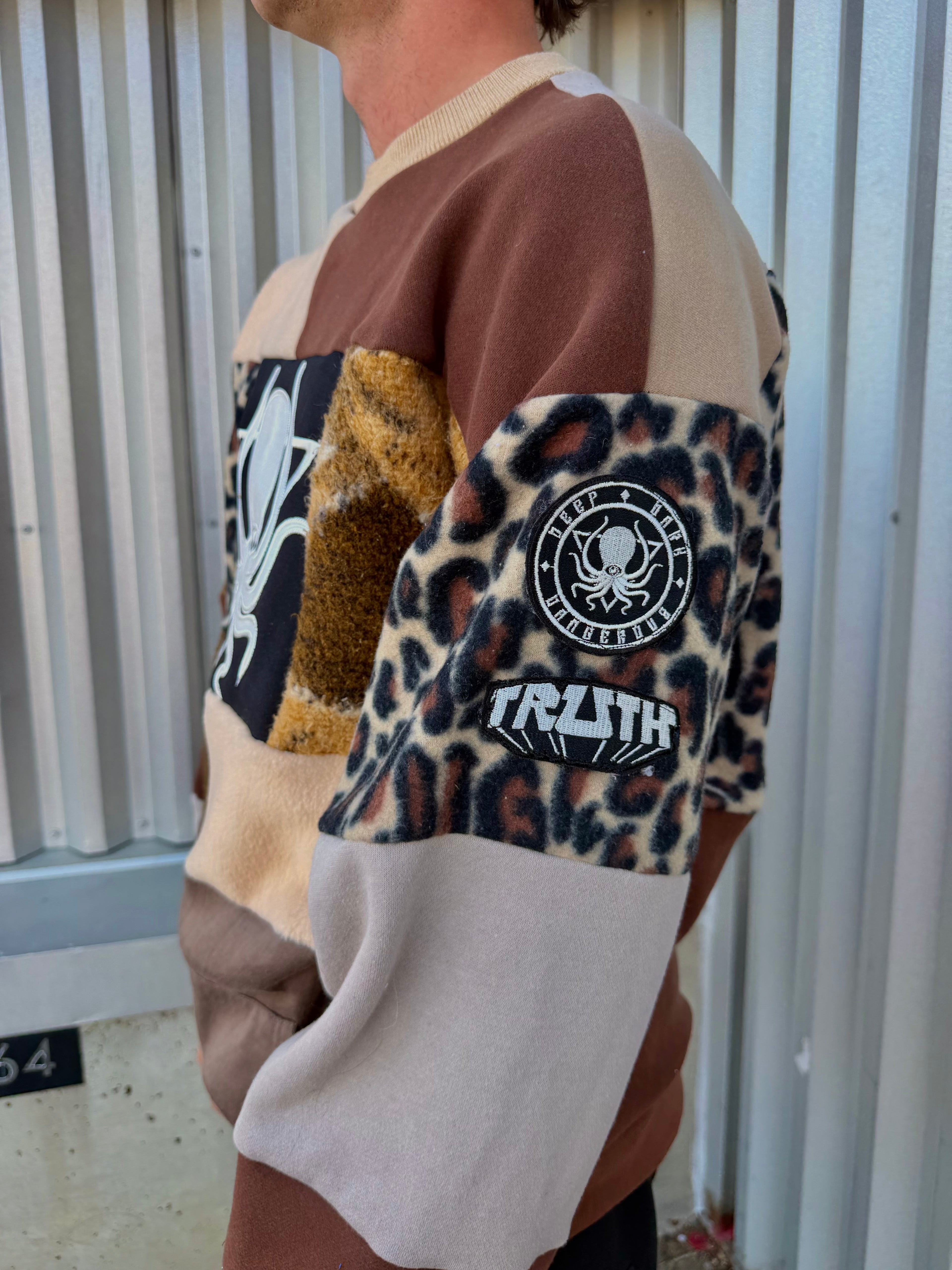LOST IN TIME REWORKED CREWNECK